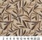 Chateau - Brown,Gold & Yellow,Grey & Silver Leaves Upholstery Fabric 54 Inches"